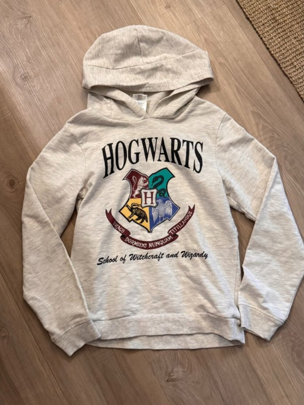 HARRY POTTER Hogwarts hooded sweatshirt Kids youth 10 12